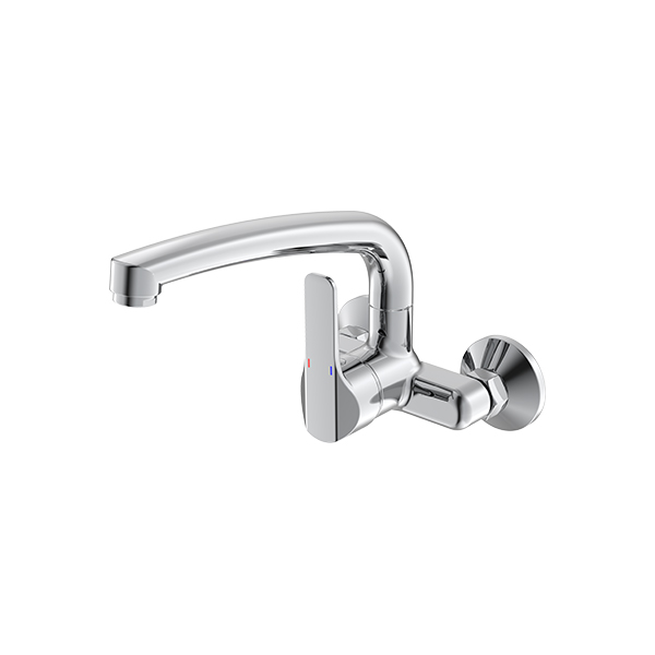 DU1544B SINGLE LEVER WALL MOUNT KITCHEN MIXER