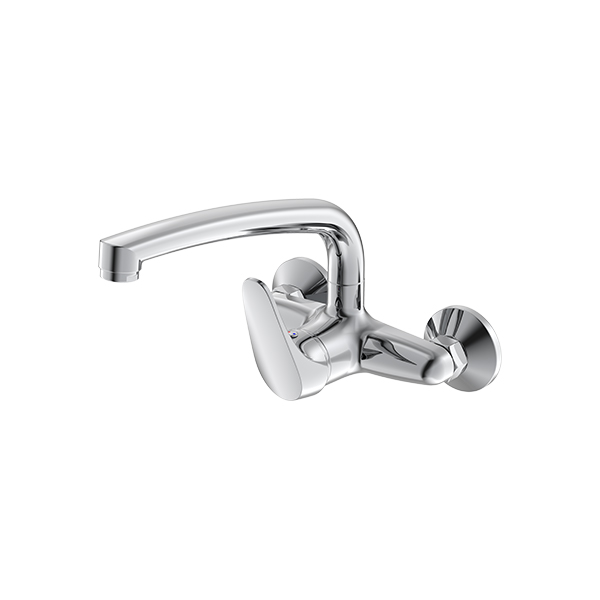 EV1543 SINGLE LEVER WALL MOUNT KITCHEN MIXER
