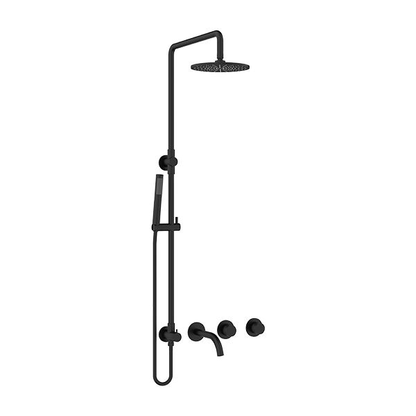 SA1933A-BK SHOWER COLUMN WITH CONCEALED SHOWER MIXER